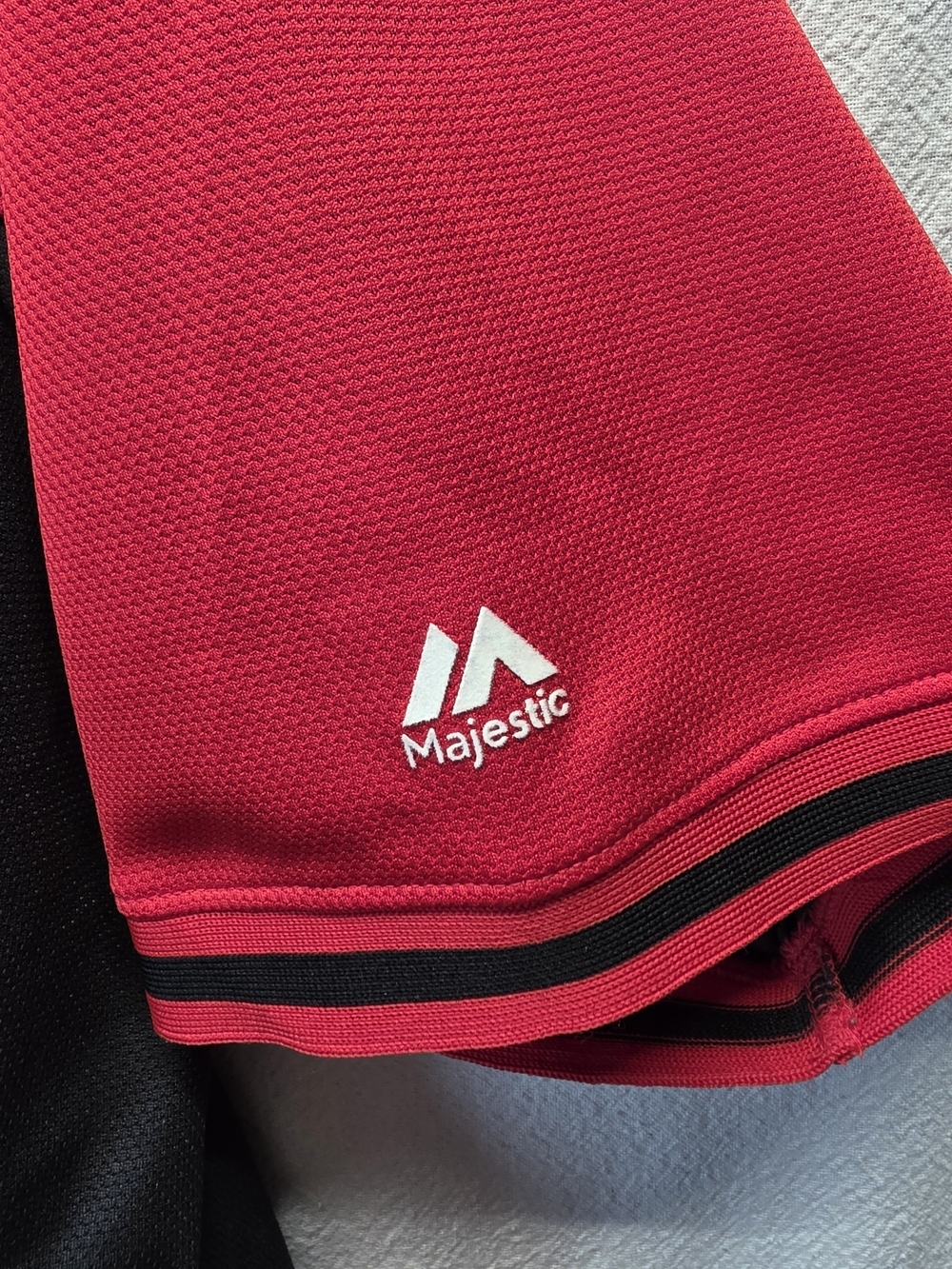 Majestic Red Cincinnati Baseball Jersey - Men's Button-Up Shirt Schleprock # 13 - Picture 3 of 10